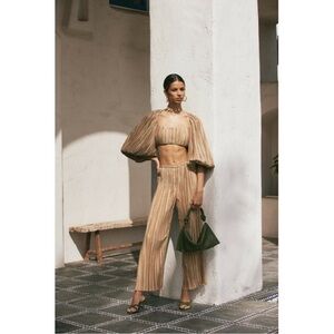 NWOT Cult Gaia Kertsi Pant Light Camel